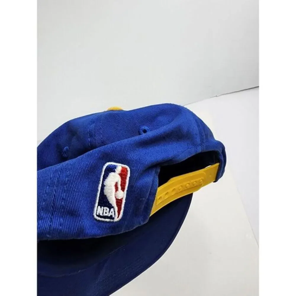 Youth Golden State Warriors Snapback Hat‎ Cap Boy Girl NBA Adidas Blue Yellow